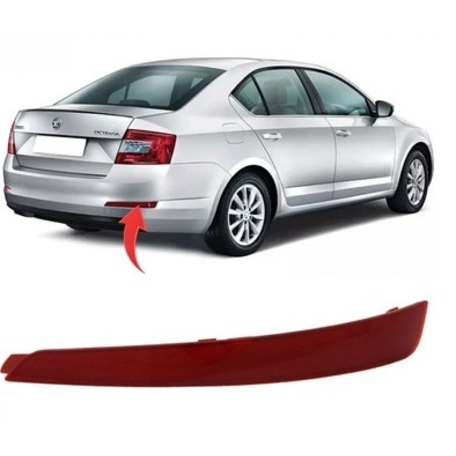 REFLEKTOR ARKA TAMPON SAG OCTAVIA 2013-2017 (GKL) 292009