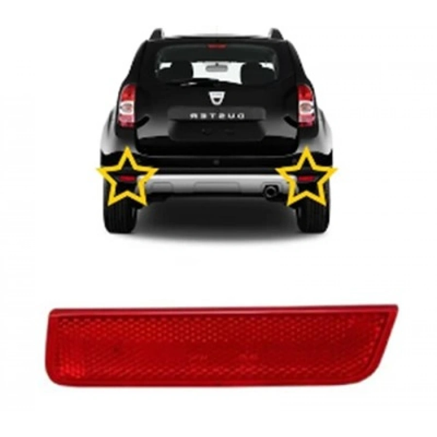 REFLEKTOR ARKA TAMPON SAG DACIA DUSTER 2010>> (GKL) 342978