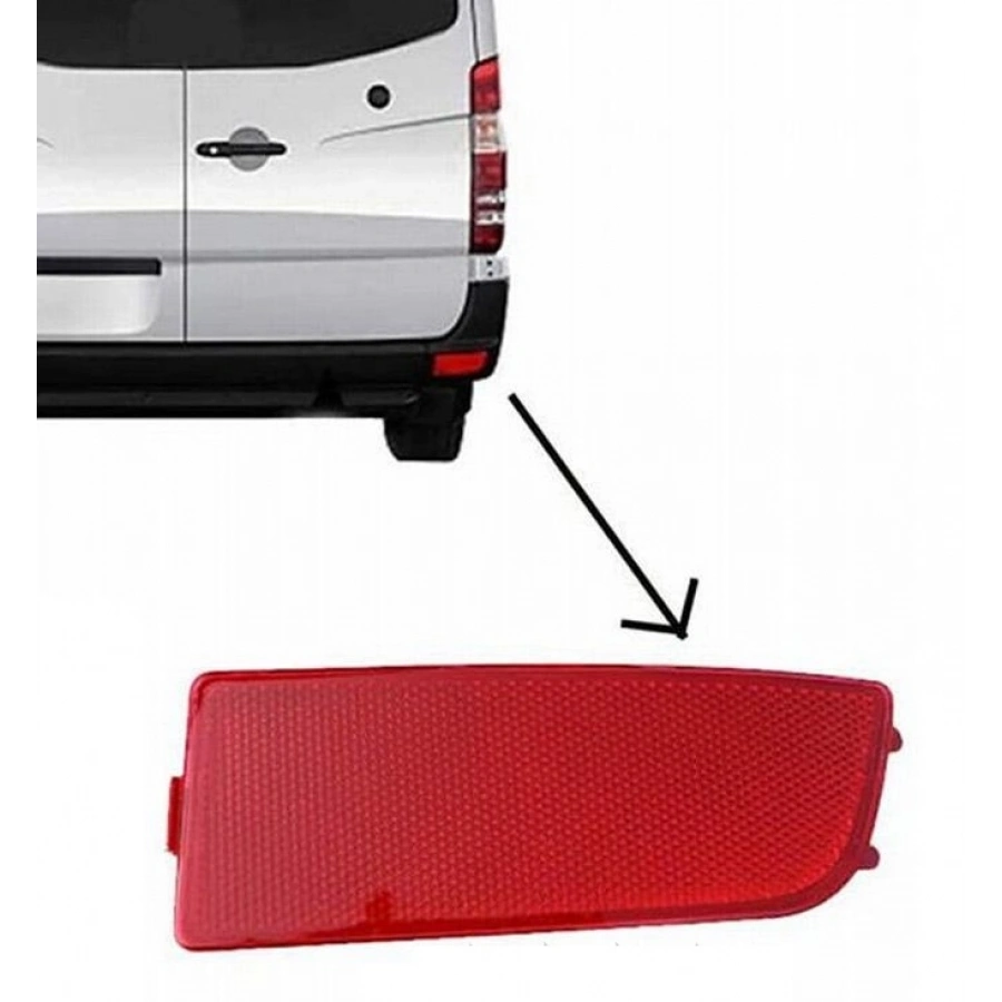 REFLEKTOR ARKA TAMPON SOL CRAFTER/SPRINTER 2006-2016 (GKL) 292049