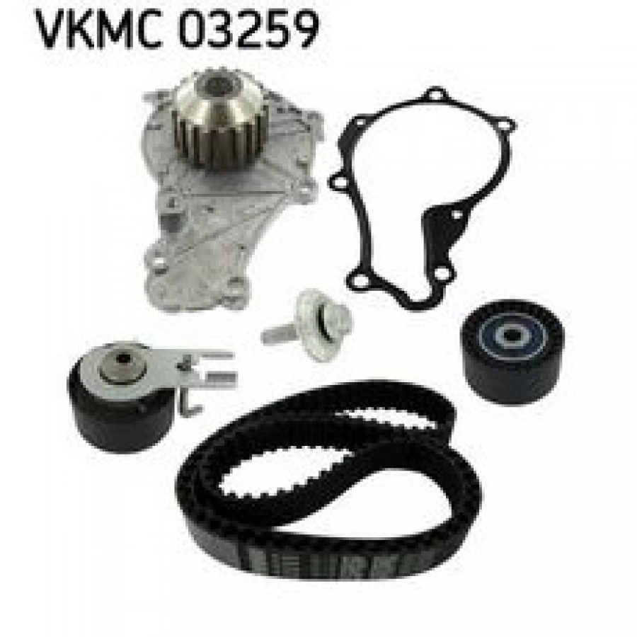 TRİGER SETİ+DEVİRDAİM DV6 FOCUS/C-MAX/C3/C4/307/308/407/BR3/PARTNER TEPEE 1.6TDC/HDI 03-11 SKF SKFVKMC03259 (T1)