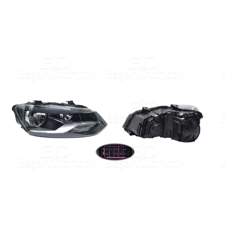 FAR SAG VW POLO 09-14 HELLA TIPI