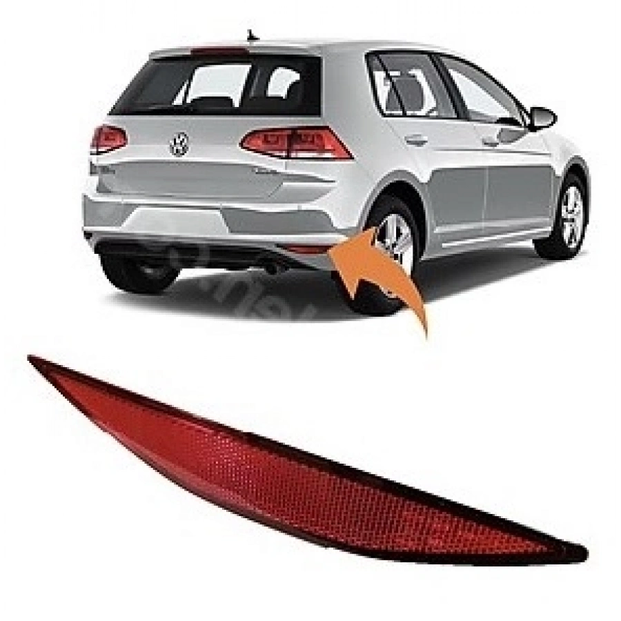 REFLEKTOR ARKA TAMPON SAG GOLF7 2014-2017 (GKL) 292045