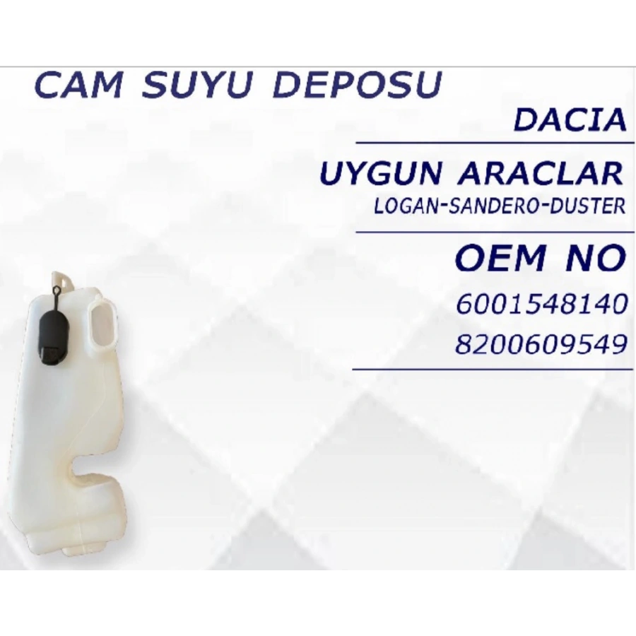 CAM SU FISKİYE DEPOSU 12- DUSTER - LOGAN - SANDERO