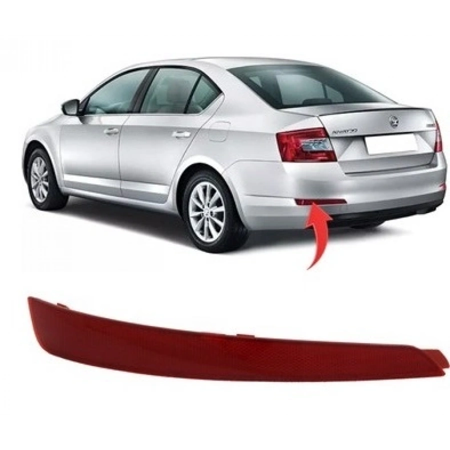 REFLEKTOR ARKA TAMPON SOL OCTAVIA 2013-2017 (GKL) 292008