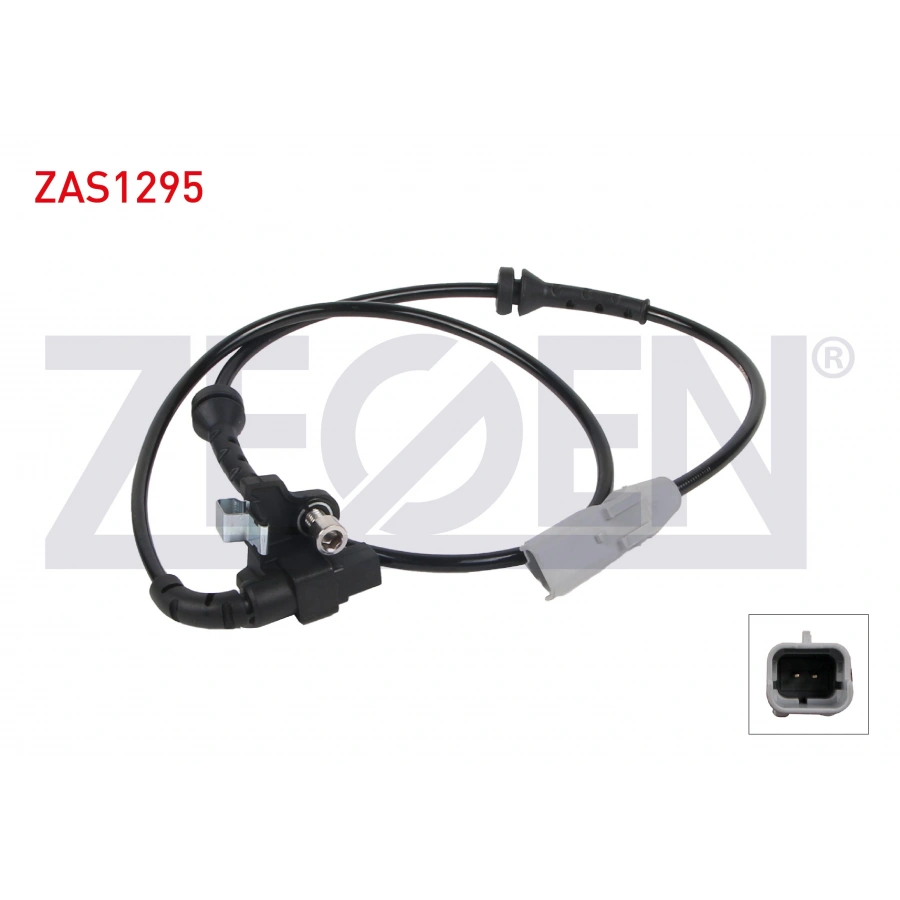 ABS SENSORU ARKA SOL-SAG PEUGEOT 307 00-12 / 308 08-14 / C4 I II 04-11 / DS4 15-18