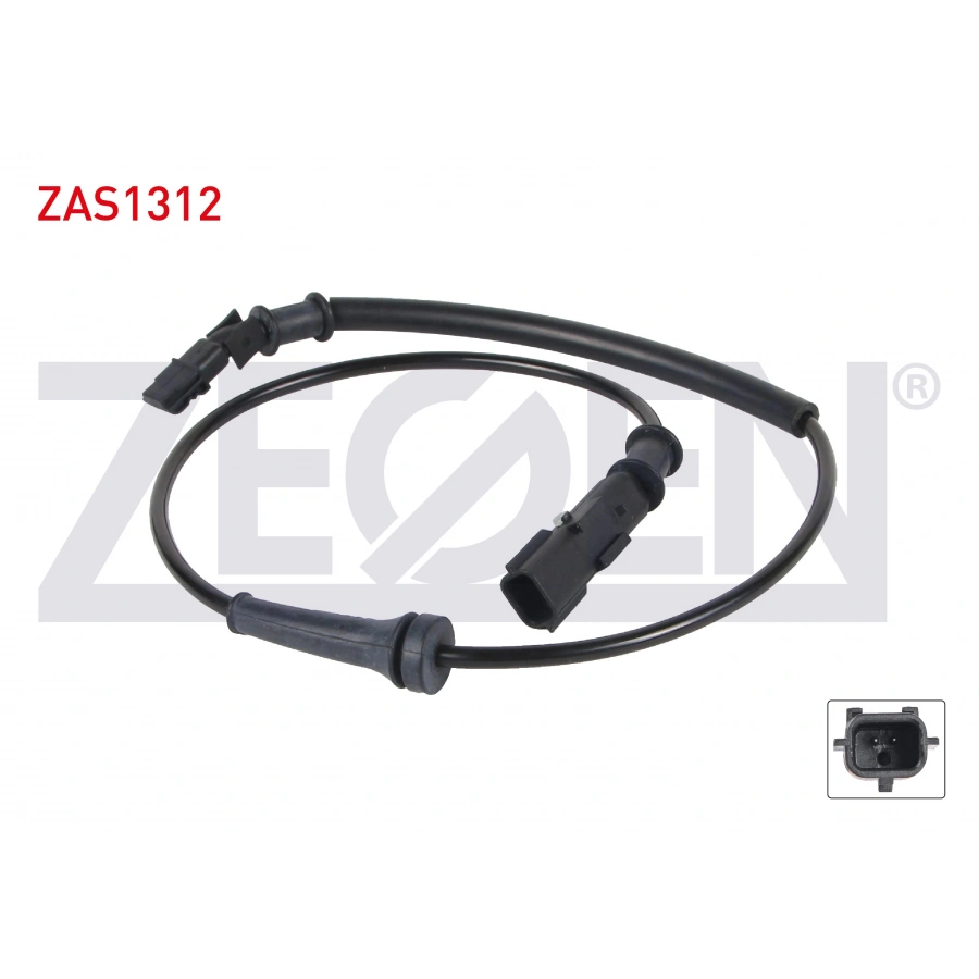 ABS SENSORU ARKA SOL-SAG RENAULT LAGUNA II 01-07 (SOKETLI)