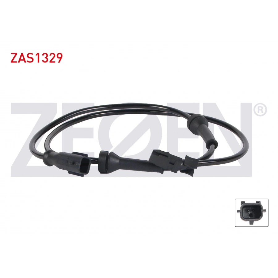 ABS SENSORU ARKA SOL-SAG RENAULT MEGANE II 02-08 / SCENIC II 03-09 (SOKETLI)