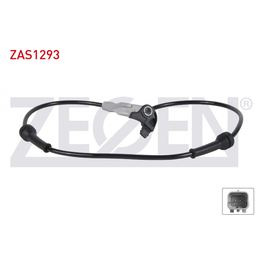 ABS SENSORU ARKA SOL-SAG PEUGEOT 307 00-12 / CITROEN C4 I 04-11