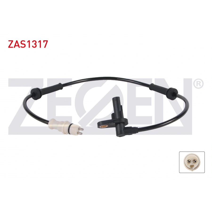 ABS SENSORU ARKA SOL RENAULT CLIO II 98-05 / SYMBOL 01-09 (FISLI) (ASRSIZ ARACLAR ICIN)