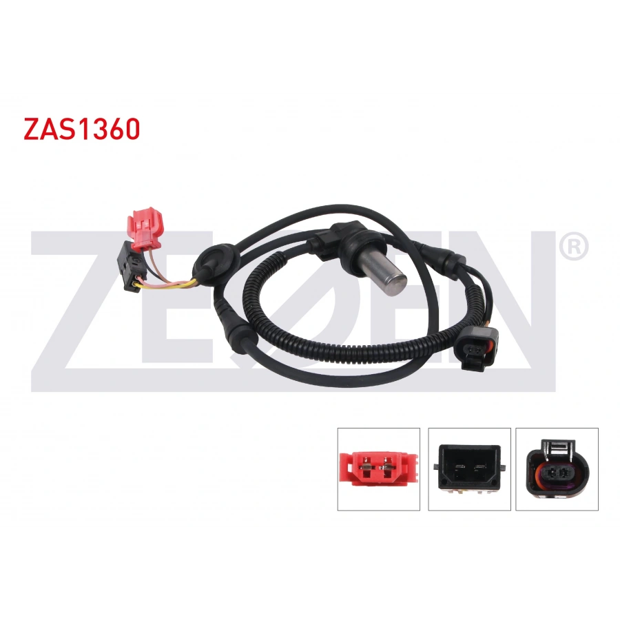 ABS SENSORU ON SOL-SAG VW PASSAT B5 96-00 / AUDI A4 B5 94-01 / SKODA SUPERB I 01-08 (6PIN)