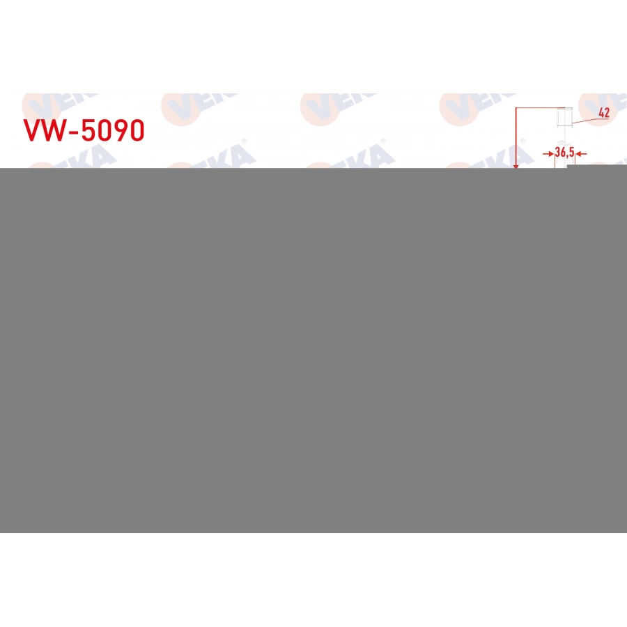 AKS KAFASI SAG ON IC 42X29X36,5 UZUNLUK 528mm VOLKSWAGEN CRAFTER 2.0 TDI A-T M-T 2016- / MAN TGE 2.0 TDI A-T M-T 2016-