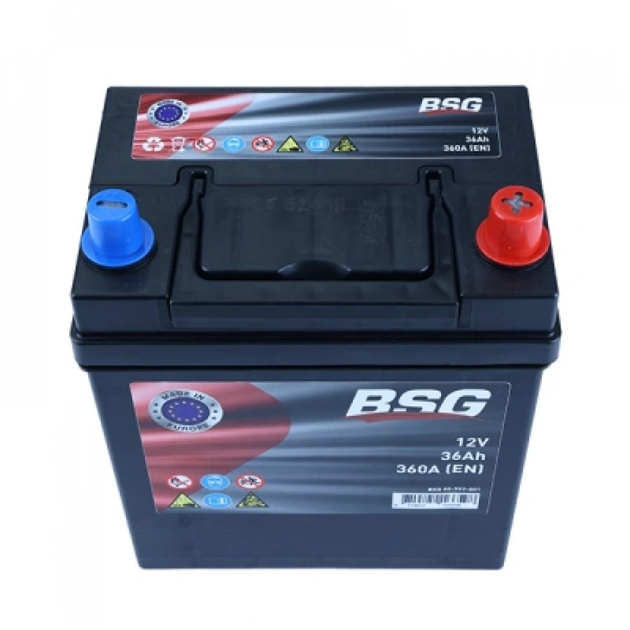 AKÜ 12V 36AH 360CCA (B19/NS40) (187x127x225) (DÜZ) BM BM BM