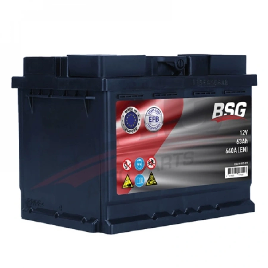 AKÜ 12V 63AH EFB 640CCA (L2) (242x175x190) (START&STOP) BM BM BM