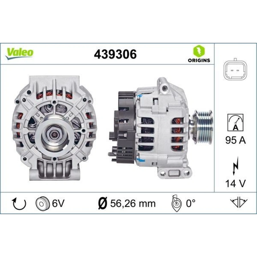 ALTERNATÖR 110A MEGANE II 1.5 DCI 1.4 1.6 16V 02 CLIO II 1.5 DCI 04 SCENIC II 1.5 DCI 03