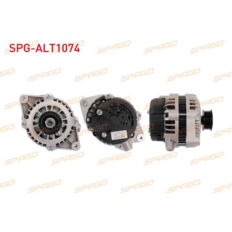 ALTERNATOR 12V 100A 5PK (ALT125) ASTRA G H - VECTRA C - MERIVA 03-10 - ZAFIRA 00-15 (BENZINLI ARACLAR ICIN)