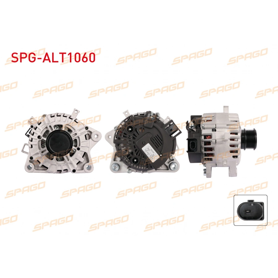 ALTERNATOR 12V 165A 6PK (ALT8132) TOURNEO TRANSIT CUSTOM (V362 V363) 2.0 ECOBLUE 15-
