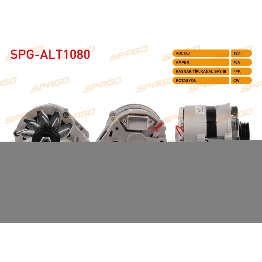 ALTERNATOR 12V 70A 1PK (ALT970) FAVORIT 1.3 92-97 - FELICIA 1.3 94-01