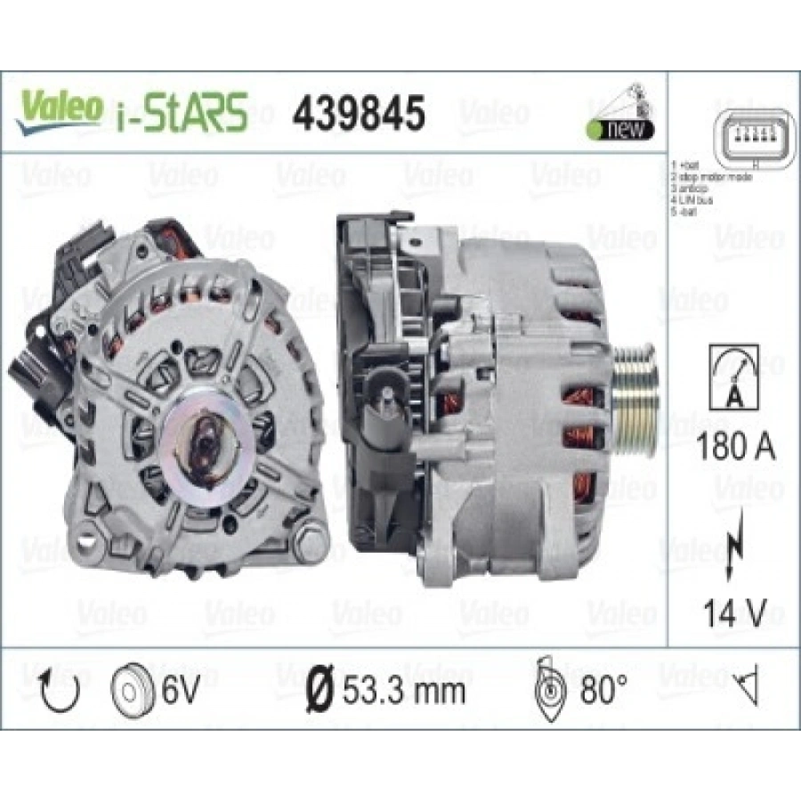ALTERNATÖR C3/C4/C5/2008 B.M 09-