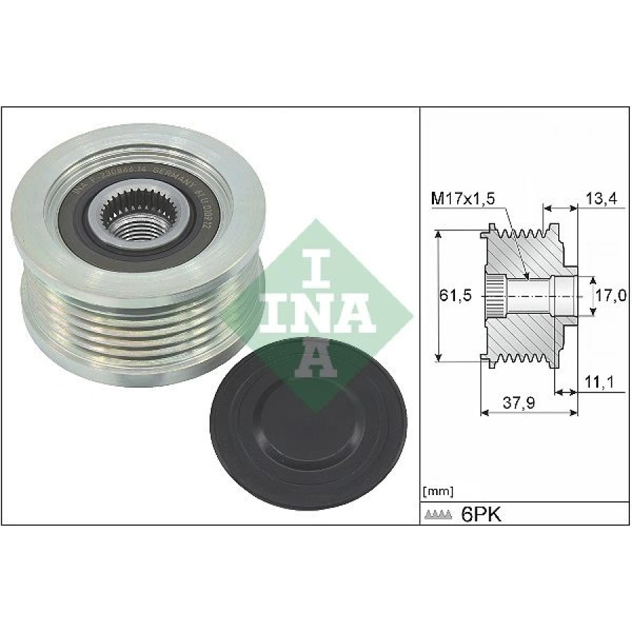 ALTERNATOR KASNAGI 02 PARTNER-BXR-406-307 2.0-2.2hdi 35mm *VALEO* (AOF-250)