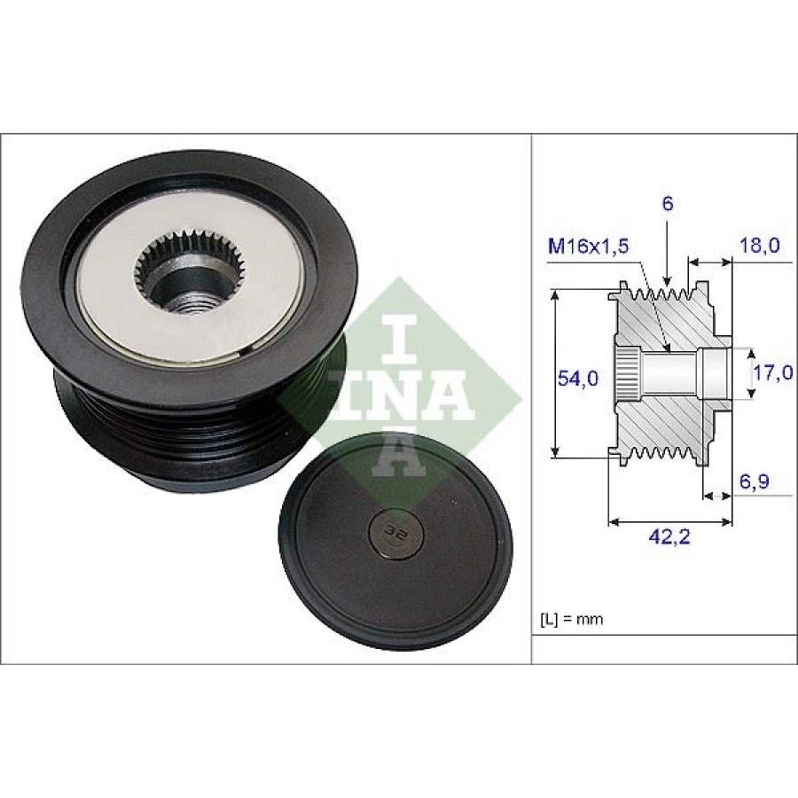 ALTERNATOR KASNAGI 08 PRT-EXRT-SCT-JPY-407-C4-C5-C8-BRL 1.6hdi FOR:VALEO (AOF-750)