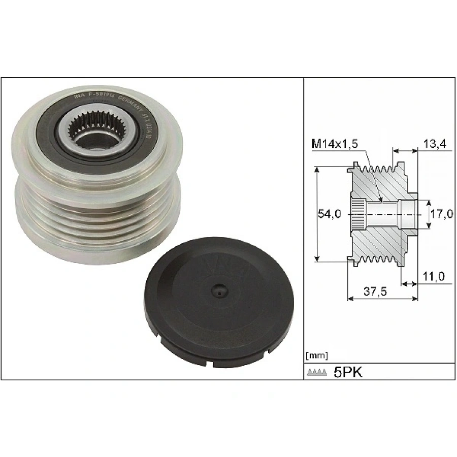 ALTERNATÖR KASNAGI COMBO E RIFTER CROSSLAND BM 20-