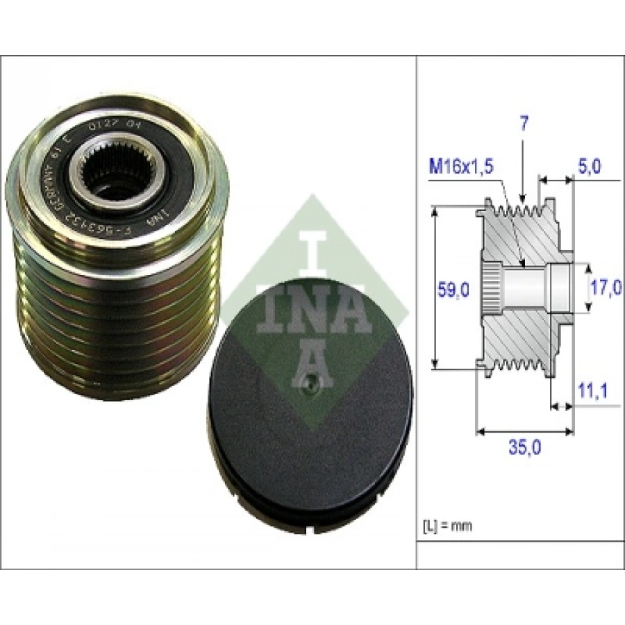 ALTERNATÖR KASNAGI DAR TRANSIT V-184/V-347 BM 01-