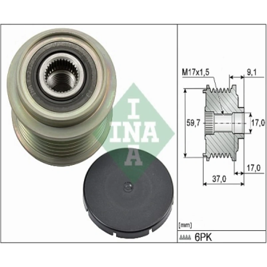 ALTERNATÖR KASNAGI . MPV (LW) 2.5 V6 99-02