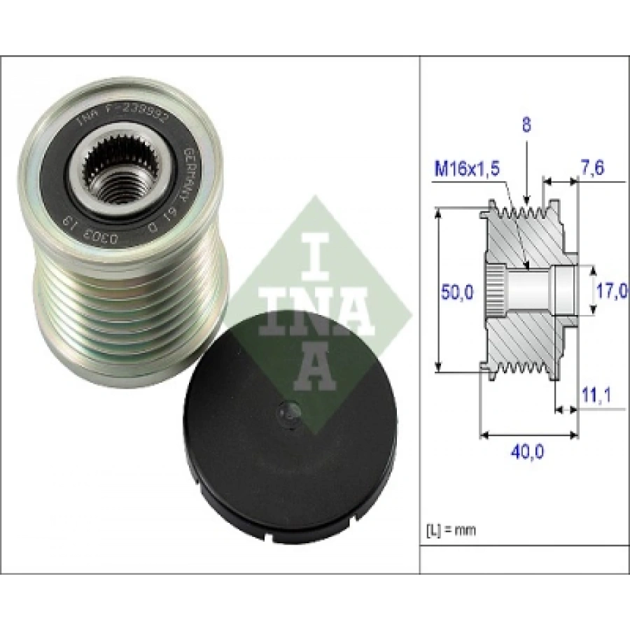 ALTERNATÖR KASNAGI W164-221 OM629 06-