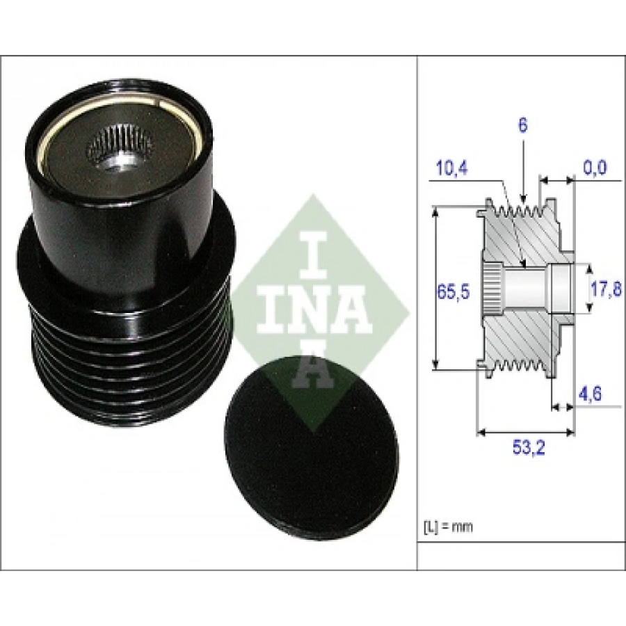 ALTERNATÖR RULMANI FREELANDER 2 3.2 06-14