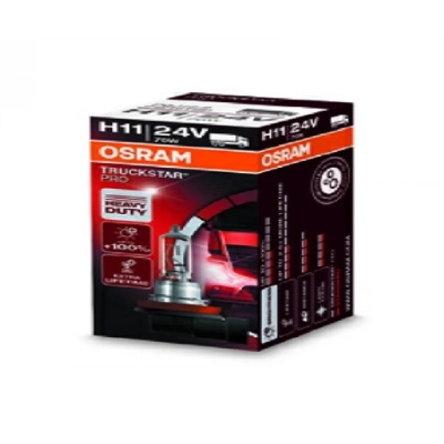 AMPÜL H11 24V 70W PGJ19-2 TRUCKSTAR PRO® BM BM BM