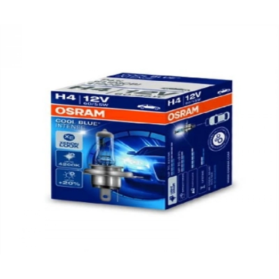 AMPÜL H4 12V 60/55W Cool Blue Intense Daha Beyaz Isik - Ikili Kutu BM BM BM