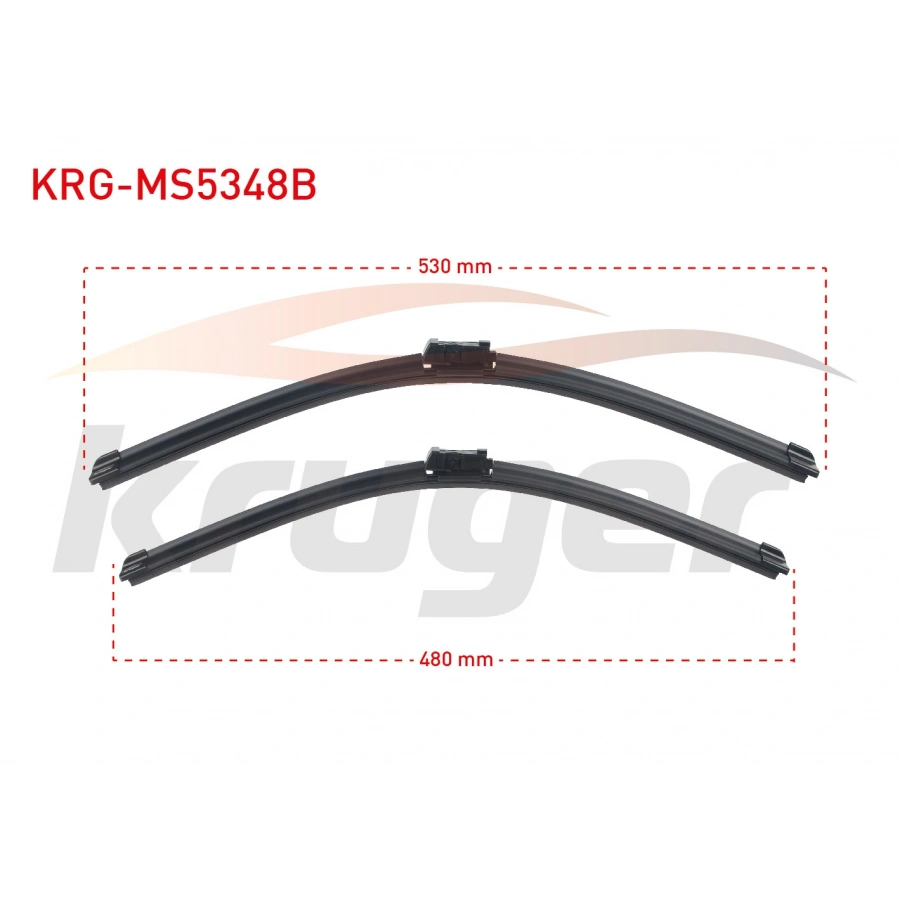ARAC BAZLI SILECEK SETI 530-480mm VW POLO (9N) / SEAT CORDOBA (6L2) / IBIZA (6L1)