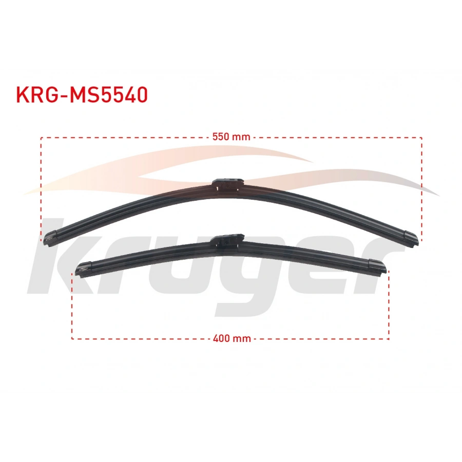 ARAC BAZLI SILECEK SETI 550-400mm DACIA DOKKER (FE/KE) / DACIA LODGY