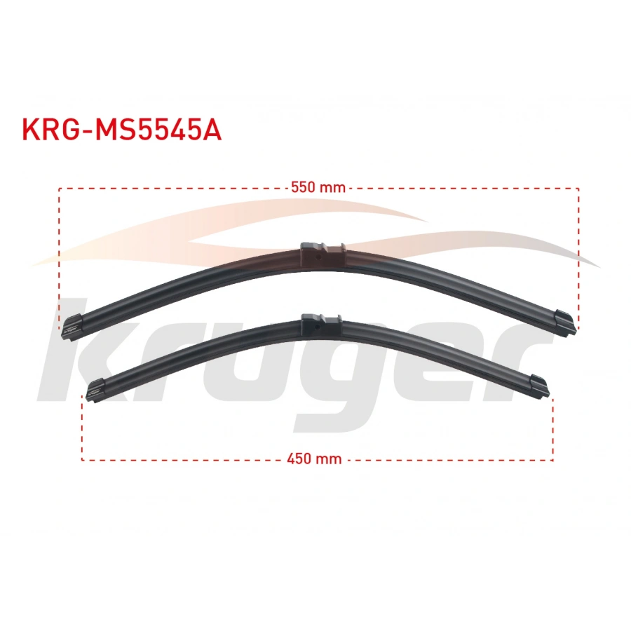 ARAC BAZLI SILECEK SETI 550-450mm OPEL ASTRA (H) / MERCEDES-BENZ SERISI GLK -204