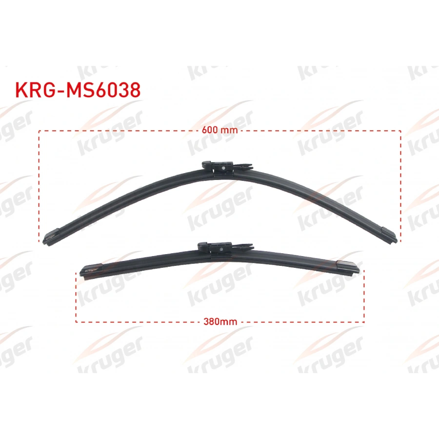 ARAC BAZLI SILECEK SETI 600-380mm FIAT PANDA (312..) / FORD RANGER (TKE) / LANCIA YPSILON -312,846 / NISSAN QASHQAI (J10)