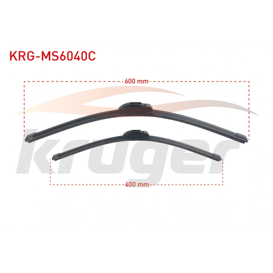 ARAC BAZLI SILECEK SETI 600-400mm FLUENCE (L38) / LATITUDE / HYUNDAI I20 (PB) / KIA CERATO (FE) / MAZDA 2 (DY) / LANCER / NAVARA (D23M) / SSANGYONG TIVOLI / TOYOTA COROLLA (E12) / SUZUKI VITARA (LY)