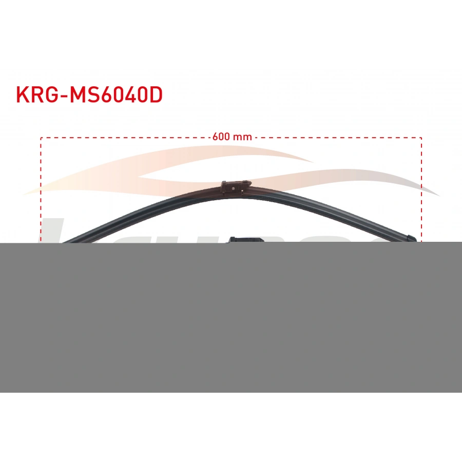ARAC BAZLI SILECEK SETI 600-400mm VOLKSWAGEN [6R1,6C1] POLO 2009- / AUDI A1 SPORTBACK (8XA-8X1) / S1 SPORTBACK (8X) 2010-2018 / SEAT TOLEDO (KG3) 2012- / SKODA CITIGO / RAPID (NH3) 2011-