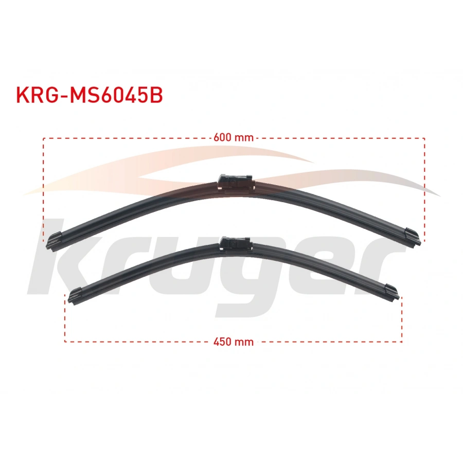 ARAC BAZLI SILECEK SETI 600-450mm HYUNDAI I30 (FD) / VW CADDY (SA) 2015-/ SKODA SUPERB (3T4) / PEUGEOT 308 II (T9) / KIA CEE?D (ED/FF2) / ALFA ROMEO GIULIETTA -940