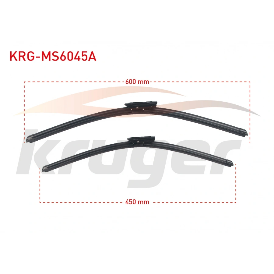 ARAC BAZLI SILECEK SETI 600-450mm RENAULT MEGANE II (LM) / RENAULT MEGANE IV (B9)