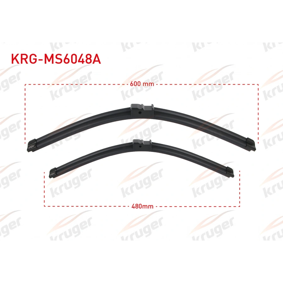 ARAC BAZLI SILECEK SETI 600-480mm VW JETTA (1K2) / SKODA OCTAVIA (1Z3) / AUDI A3 SPORTBACK (8PA)