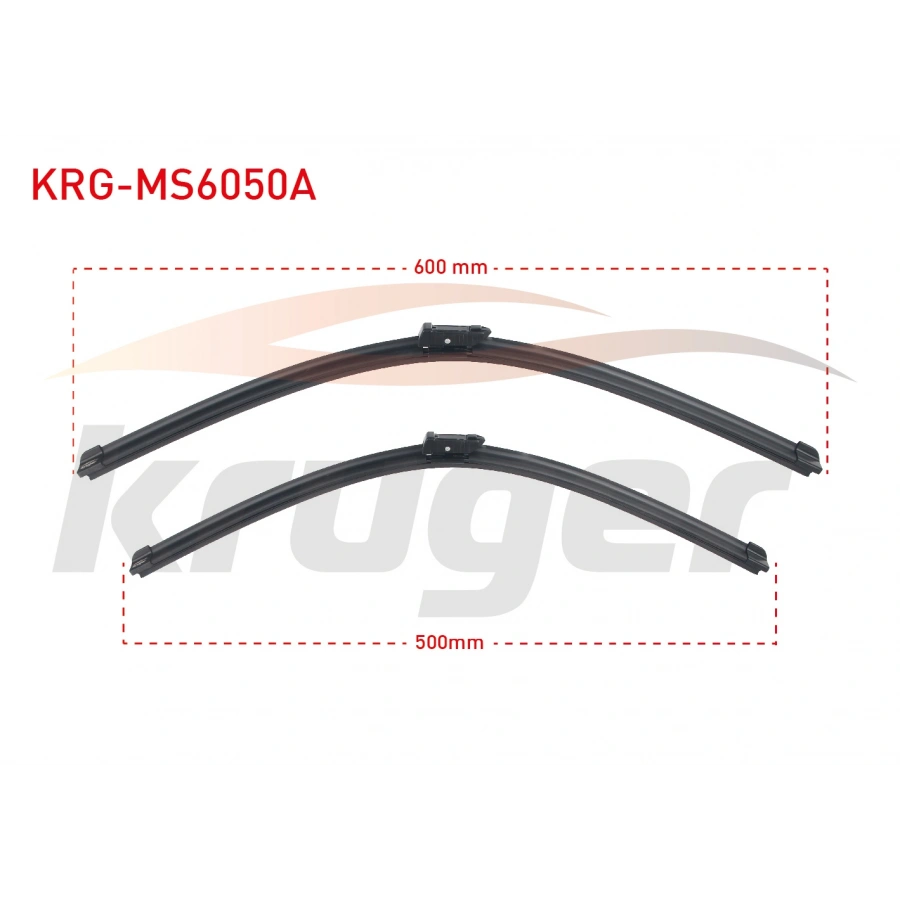 ARAC BAZLI SILECEK SETI 600-500mm AUDI A4 (8K2-B8) / AUDI A5 SPORTBACK (8TA) / AUDI A6 (4A2-C8) / AUDI Q5 (FYB) / PORSCHE MACAN (95B) / VOLVO S90 II / VOLVO V90 II