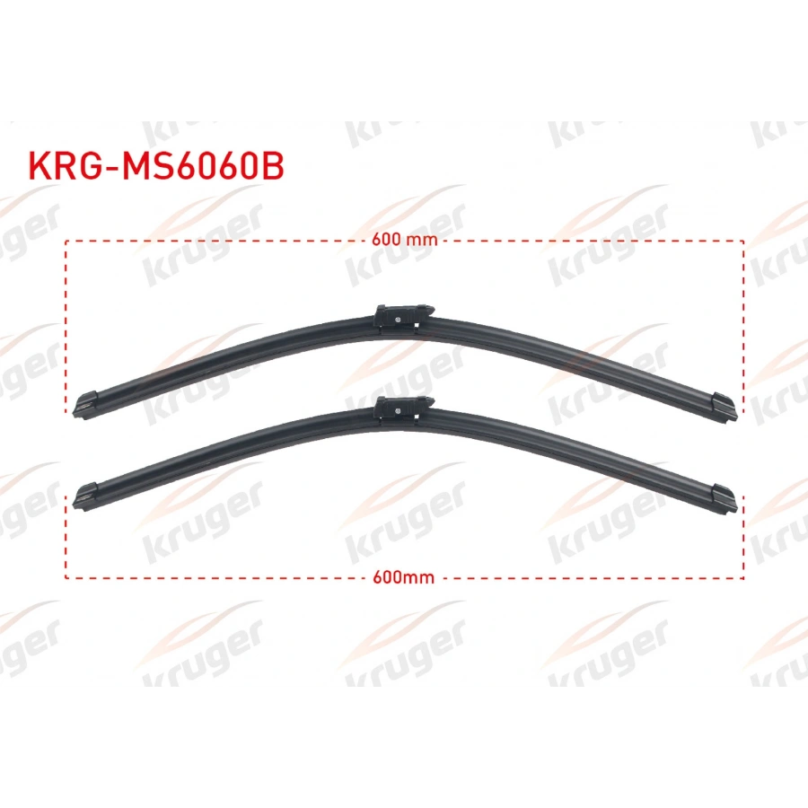 ARAC BAZLI SILECEK SETI 600-600mm VOLKSWAGEN TRANSPORTER T5 - T6 - AMAROK (S6,S7) / MERCEDES SERISI C -204 / SERISI CLS COUPE -218 / SERISI E -212