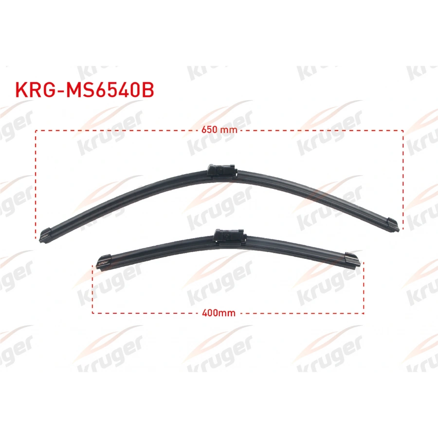 ARAC BAZLI SILECEK SETI 650-400mm FIAT EGEA / CITROEN C3 III (B618) / CITROEN BERLINGO (B9) / PEUGEOT 208 / 2008 / PARTNER (B9) / SEAT LEON (5F1) / FORD FIESTA VII -13 / OPEL ADAM / BMW X1 (F48)