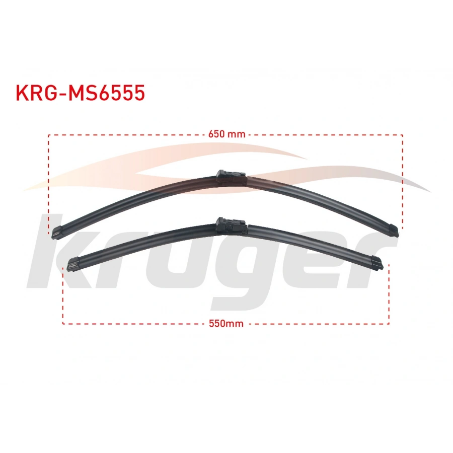 ARAC BAZLI SILECEK SETI 650-550mm FIAT DUCATO 2006-2014 / CITROEN JUMPER 2006-2014 / PEUGEOT BOXER 2006-2014