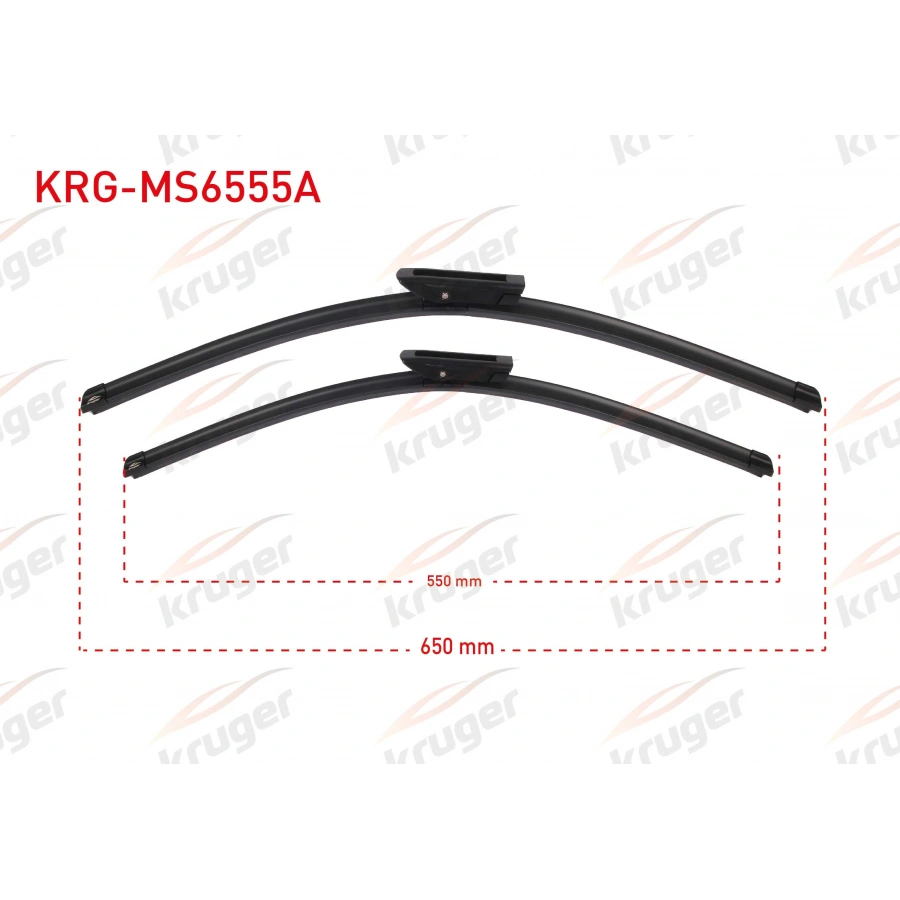 ARAC BAZLI SILECEK SETI 650-550mm RENAULT SCENIC II 2003-2009