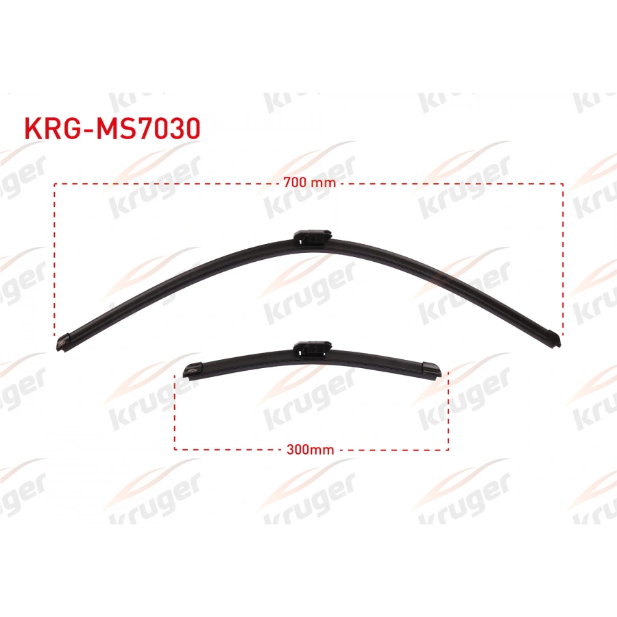 ARAC BAZLI SILECEK SETI 700-300mm RENAULT CLIO V 2020-