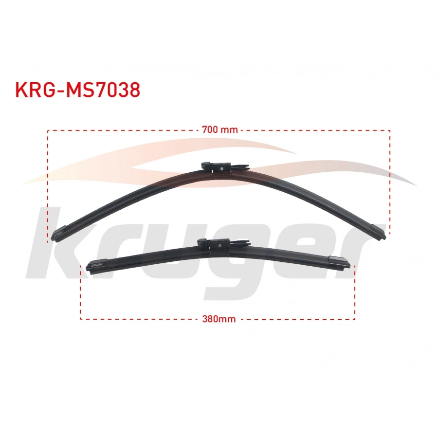 ARAC BAZLI SILECEK SETI 700-380mm FORD TOURNEO COURIER / TRANSIT COURIER