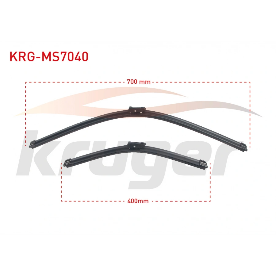 ARAC BAZLI SILECEK SETI 700-400mm PEUGEOT 3008 II / PEUGEOT 5008 II / CITROEN C5 AIRCROSS / DS DS7 / SEAT ALHAMBRA (710, 711) / VW TOURAN (5T1) / SHARAN (7N1,7N2)