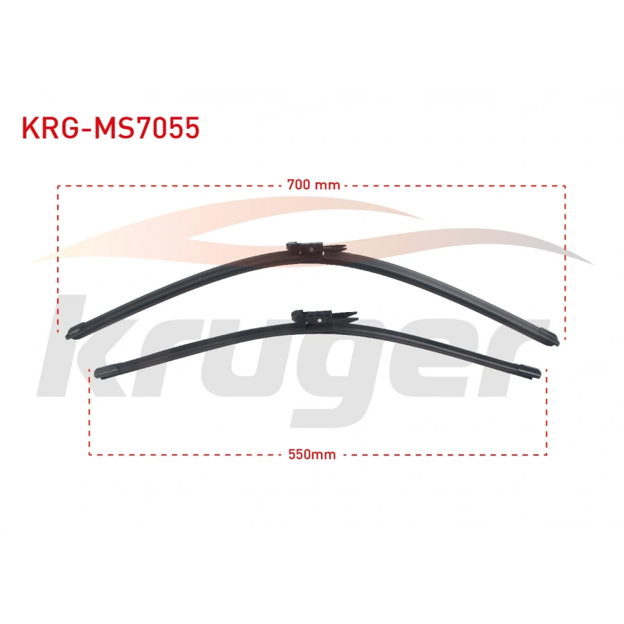 ARAC BAZLI SILECEK SETI 700-550mm CITROEN C5 (RD) / OPEL ZAFIRA (B)