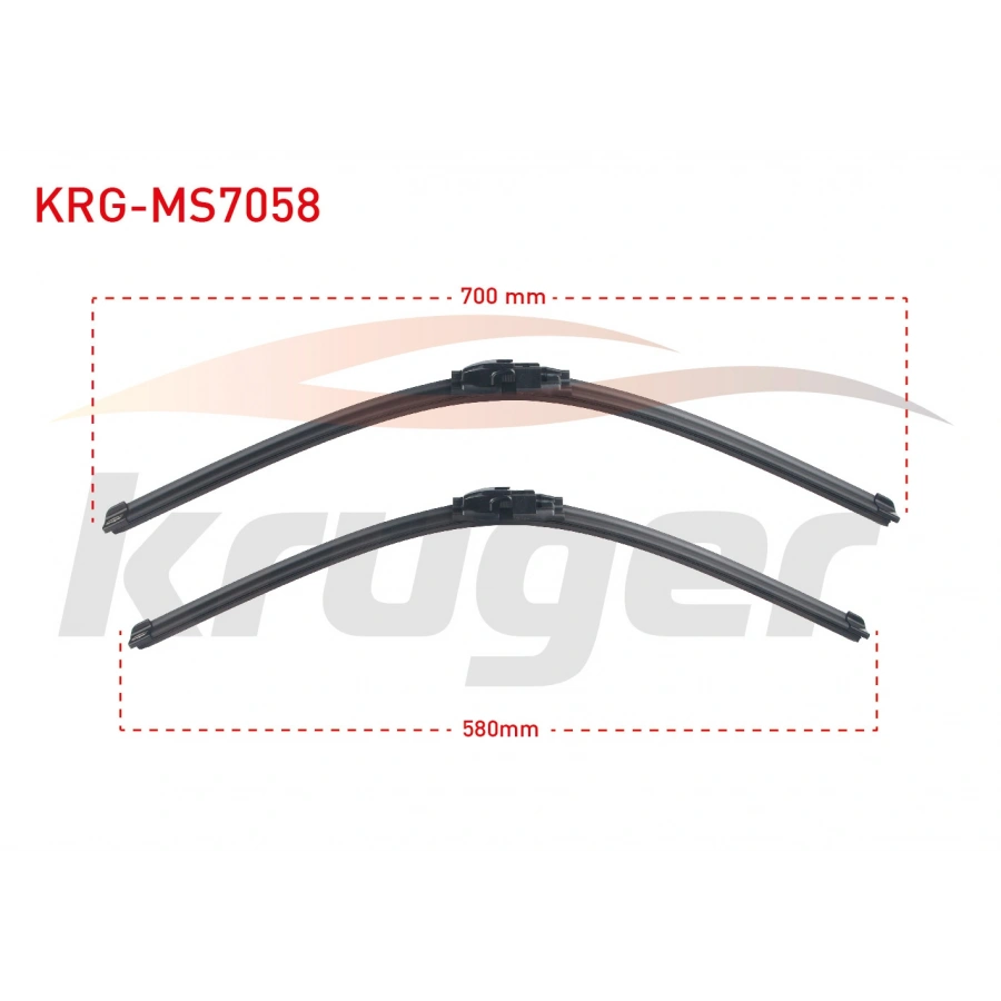 ARAC BAZLI SILECEK SETI 700-580mm HONDA CIVIC VIII SEDAN (FB) / CIVIC HB (FK/FN)